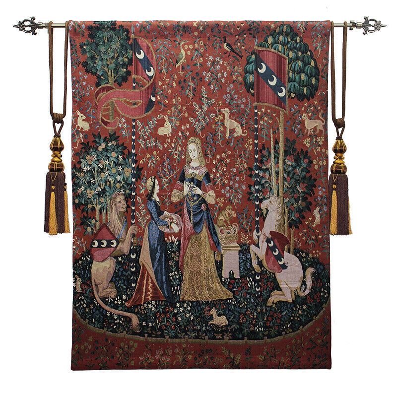 Wenwen ladies and unicorns weave paper towels with a height of 55 x a width of 41 inches-