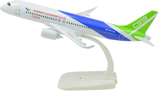 8inch China COMAC C919 Without Landing Gear Original Metal Airplane Model Plane