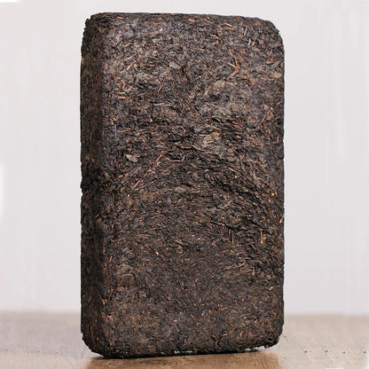 1000g TIAN FU CHA Anhua Baishaxi 1939 Dark Tea Black Tea Gold Flower Tea Brick