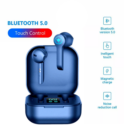 Audifonos Bluetooth 5.0 Inalambricos Auriculares para Telefonos Celular Tablet