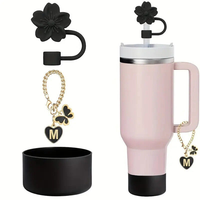 3Pcs Accessories Set for Stanley Cup 40 30oz Insulated Sleeve Travel Cup