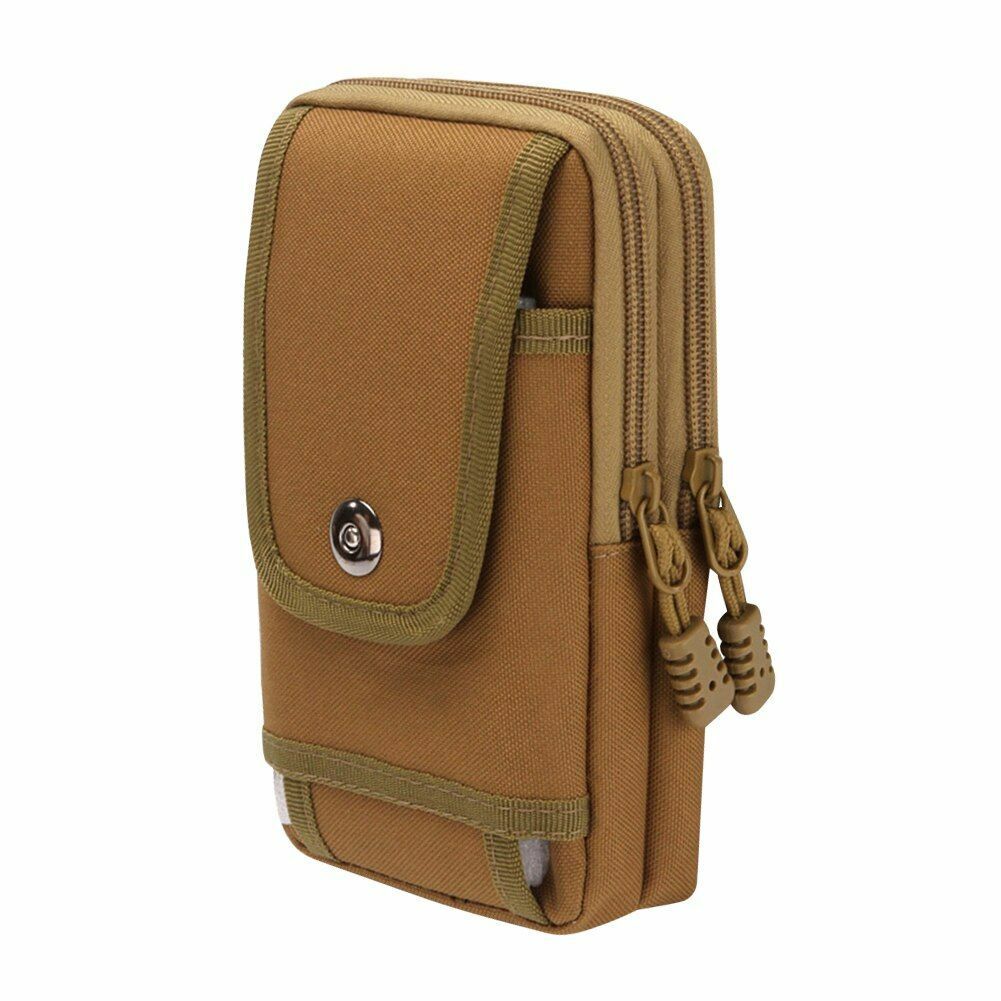 Oxford Cloth Outdoor Tactical Bag Mobile Phone Waist Belt Pack Pouch Hunting 70g