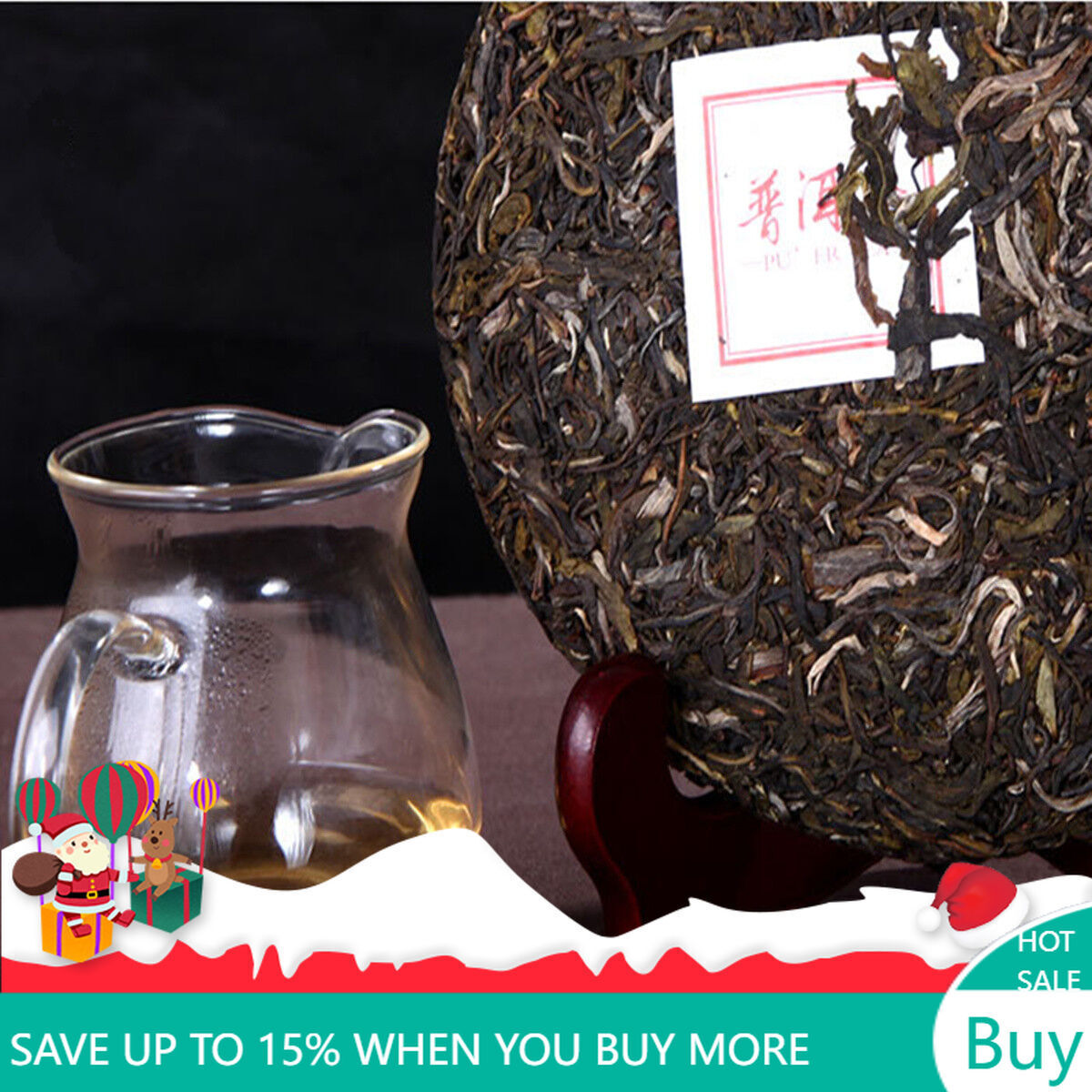 357g Yunnan Pu-erh Tea Cake Cha Tea Sheng Tea Organic Health Care Puer Tea
