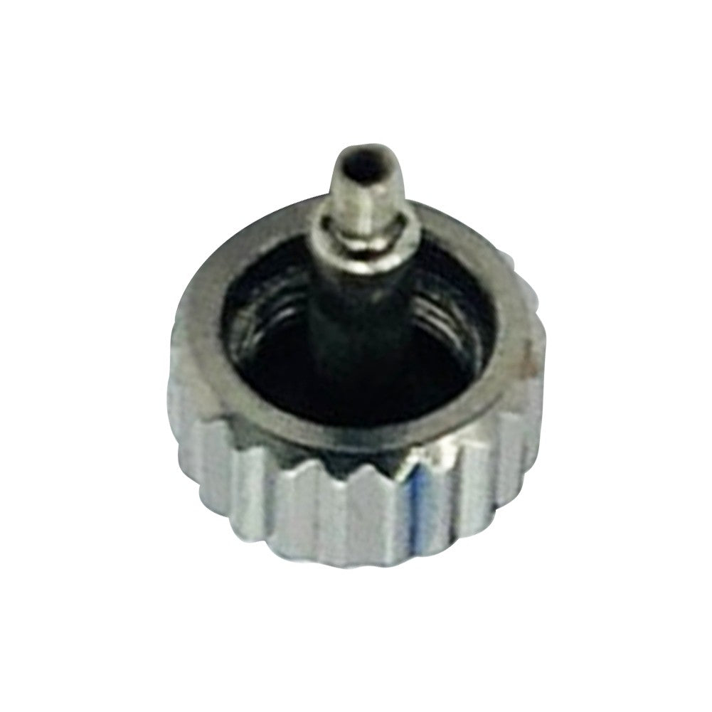 1Pc Silver Stainless Watch Crown For NH35 NH36 Watch Movement Replace Accessory