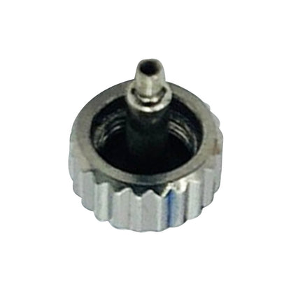 1Pc Silver Stainless Watch Crown For NH35 NH36 Watch Movement Replace Accessory