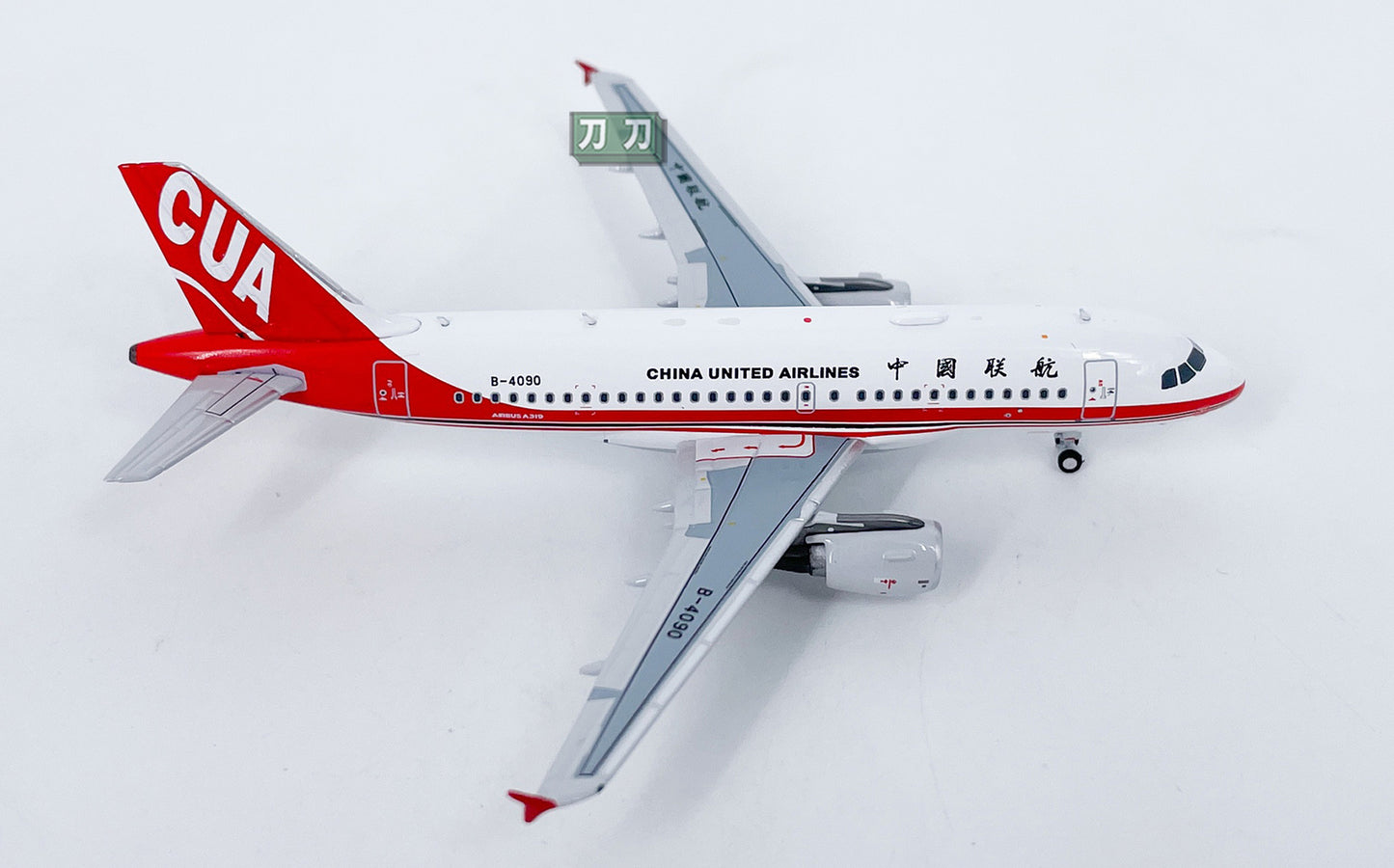 1:400 NG Models CHINA UNITED AIRLINES A319 Airplane Diecast Aircraft Model