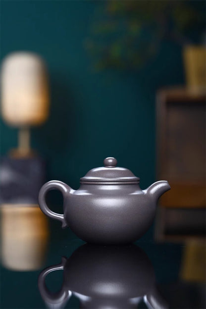 200cc chinese Yixing Handmade Zisha teapot TianQing clay Lotus Seed Tea Pot