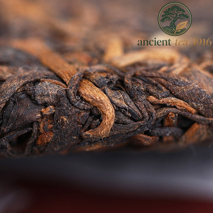 357g Chun Xiang Bing Cha * Anning Haiwan 2018 Ripe Puer Tea Batch 181 Pu Erh Tea