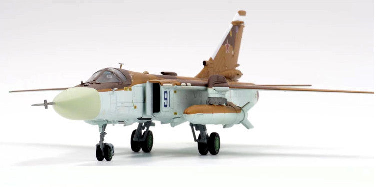 1:72 31CM Calibre Wings SUKHOI SU-24MK Bomber Fighter Diecast Aircraft Model