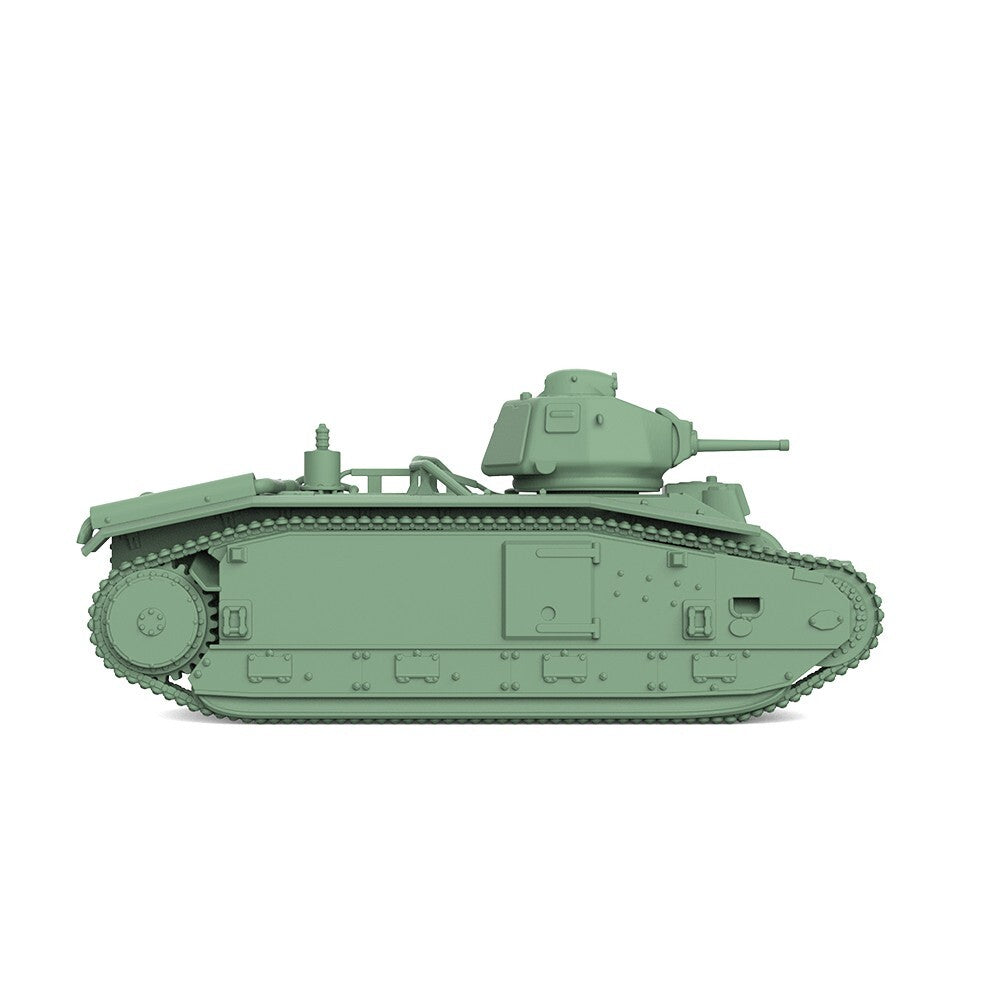 SSMODEL SS220651 1/220 Military Model Kit France B1 Heavy Tank (Phase II)