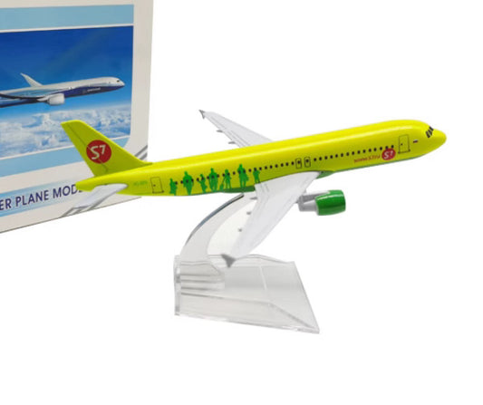 16CM S7 AIRBUS A320 Passenger Aircraft Plane Aeroplane Diecast Airplane Model