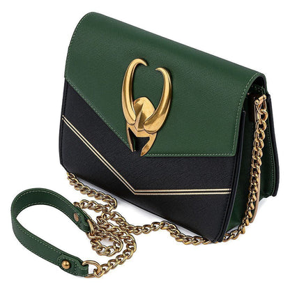 Loungefly Crossbody Bag Exclusive Collection Women's Marvel Rare New Green Loki