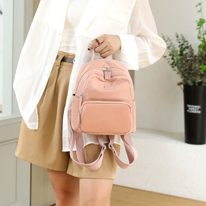 Waterproof Nylon Fabric Backpack Fashion Shopping Small Purse Shoulder Bag Pouch