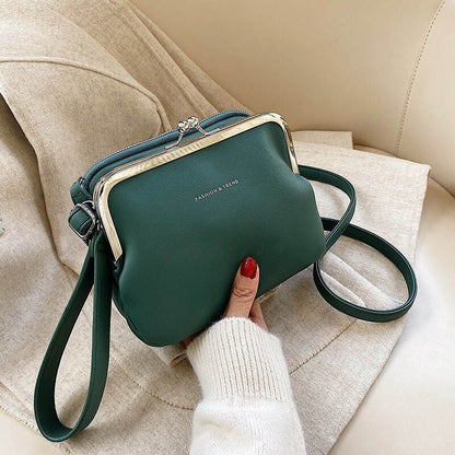 Shoulder Bag Synthetic Leather Crossbody Purse Fashion Handbag Clutch 20*15*6 CM