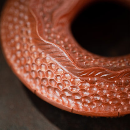 Creative Tea Pet Dragon Carved Handmade Artware Holder For Lid Of Pot Ornaments