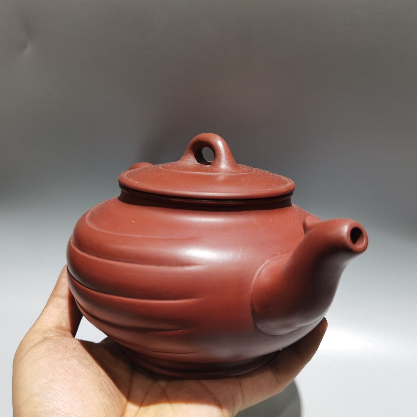 Vintage China Yixing Purple Clay Teapot Zisha Ceremony Office Teaware Collector
