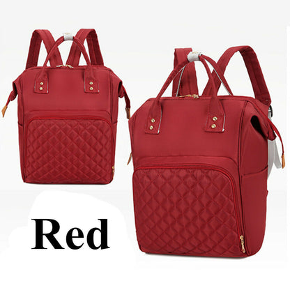New Women's Mummy Nappy Diaper Bag Large Capacity Baby Travel Backpack Tote Bag