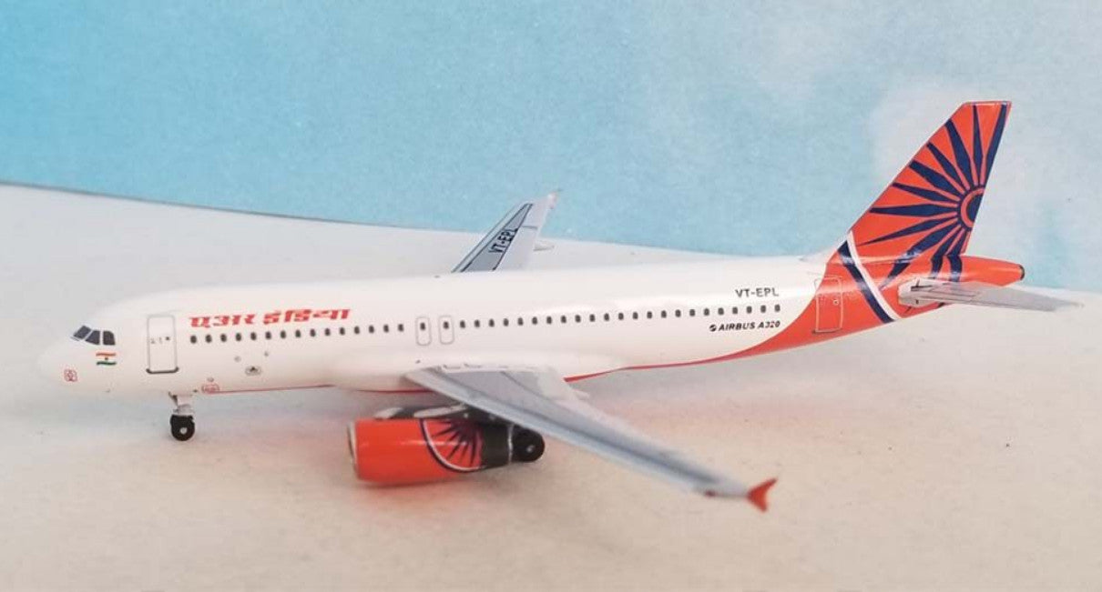 1:400 AeroClassics Air India AIRBUS A320 Passenger Plane Diecast Aircraft Model