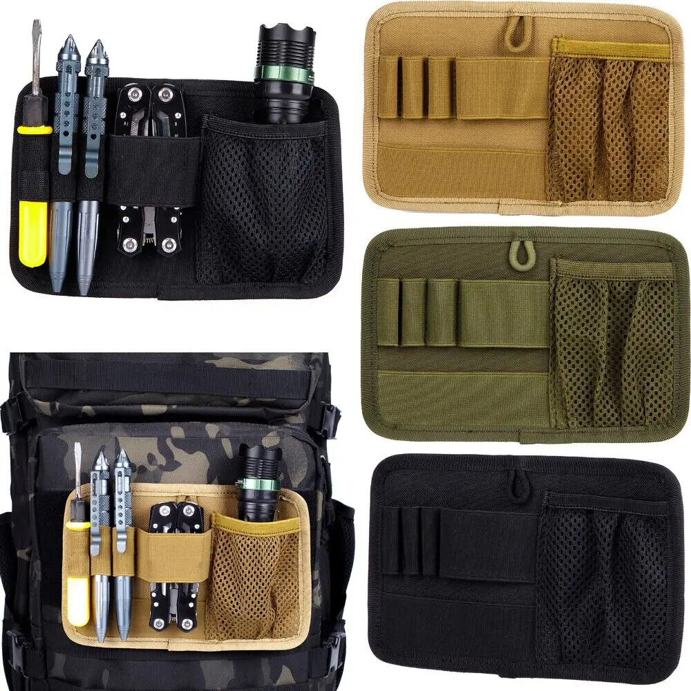 Tactical Military Bag Accessories Holder Pouch Wallet Belt Utility Mesh Portable