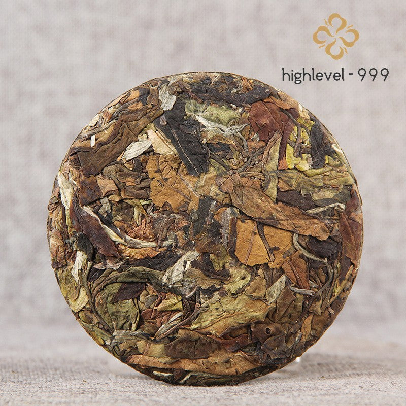 100g White Tea Cake Yunnan High Mountain Ancient Tree Sun‑Dried White Tea