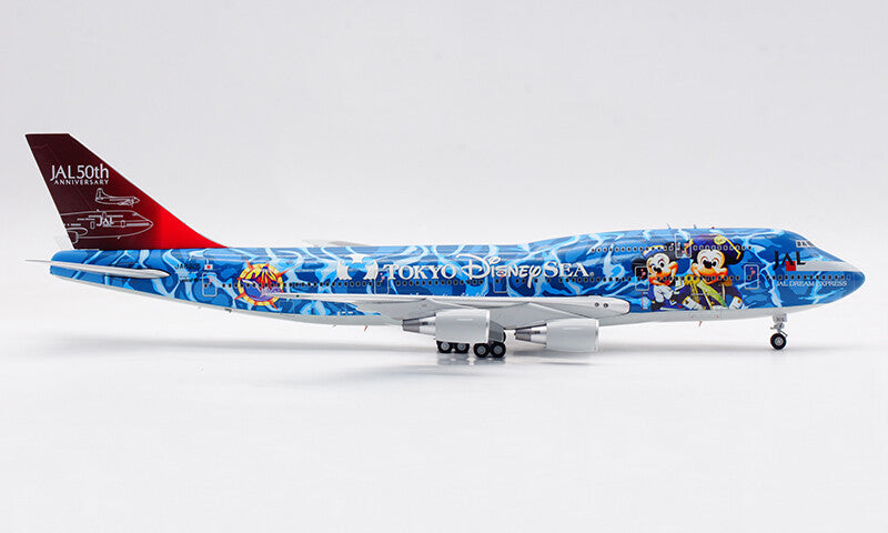 35cm 1:200 JC Wings Japan Airlines JAL B747-400 Plane Diecast Aircraft Model