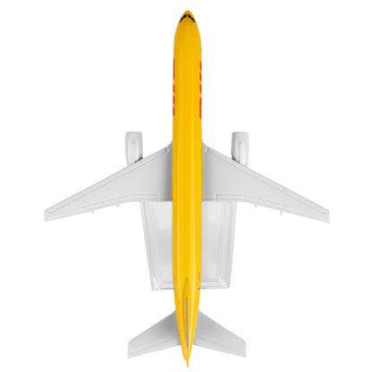 1/400 16cm DHL B757 Cargo Transportation Airplane Model Diecast Plane Display H
