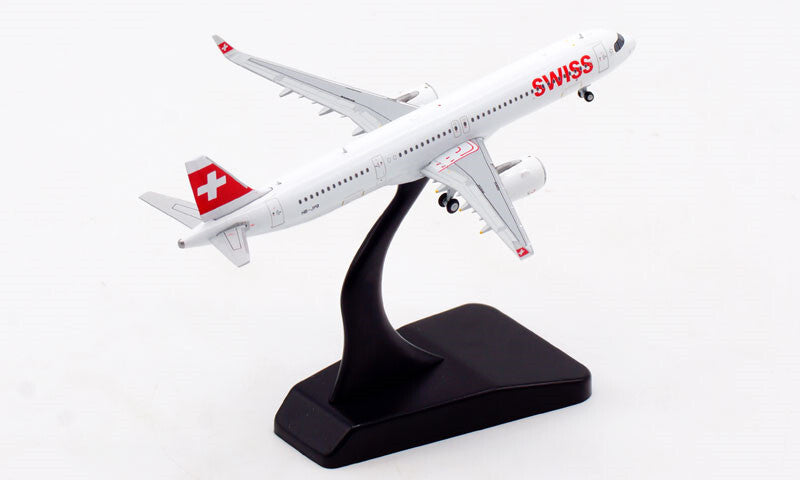JC Wings SWISS FOR AIRBUS A321neo HB-JPB 1/400 DIECAST Aircraft Pre-built Model