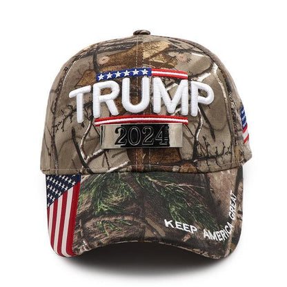 Donald Trump 2024 Cap Camouflage Usa Flag Baseball Caps Keep America Great 3d