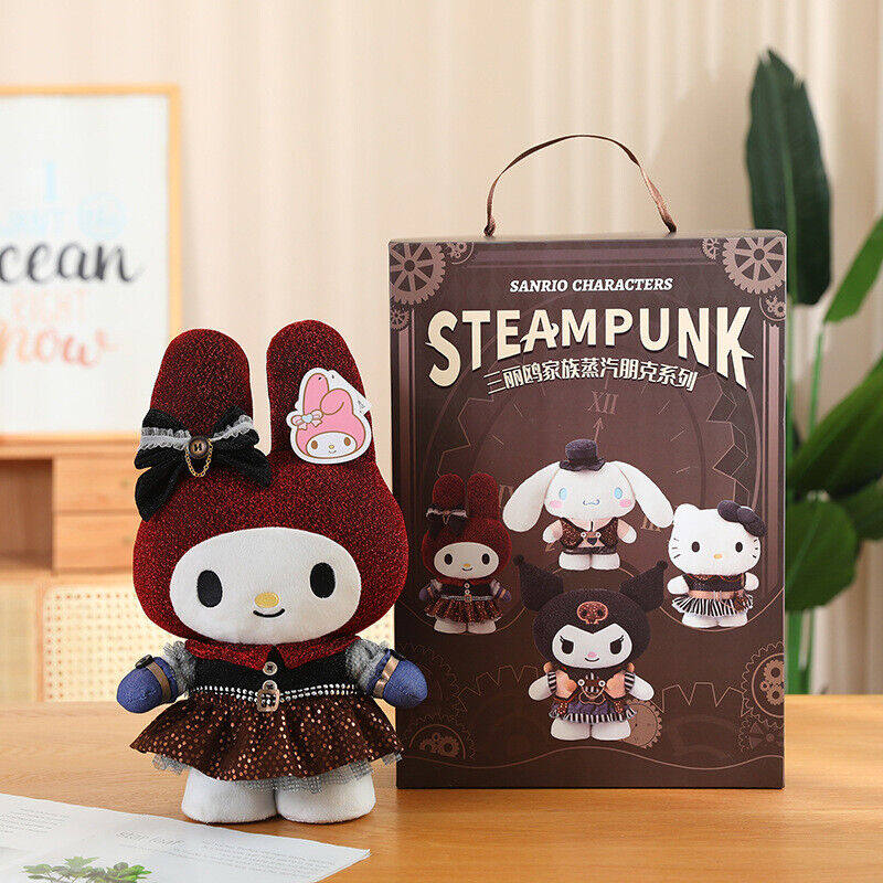 Sanliou Cinnamoroll Plush Toys Kuromi Doll Exquisite Gift Box for Holiday Gifts