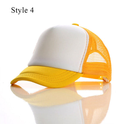 Parent-child Sun Hats Travel Soild Color Caps Baseball Caps Children Classic ⊹ ⊰