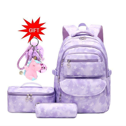 Backpack Kids Girls School Backpack Girls Bookbags Set Children's Schoolbag