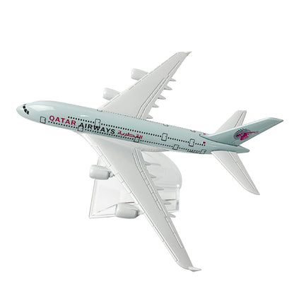 1:400 A380 Qatar Airways Plane Metal Airplane Model Plane Alloy Plane Deco Model