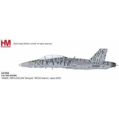 1:72 HM F/A-18D ATARS 164886, "Bengals", MCAS Iwakuni 2009 Fighter Diecast Model
