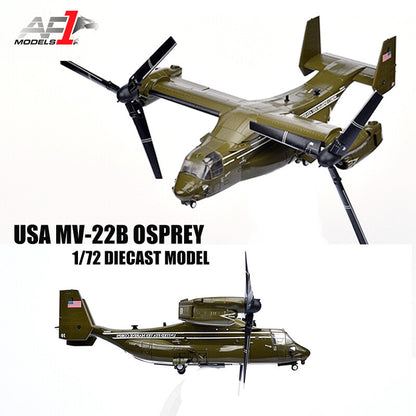 AF1 USA MV-22B OSPREY 1/72 diecast plane model aircraft