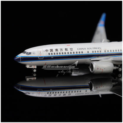 1:400 JC Wings CHINA SOUTHERN Boeing 737-800 Passenger Airplane Diecast Model