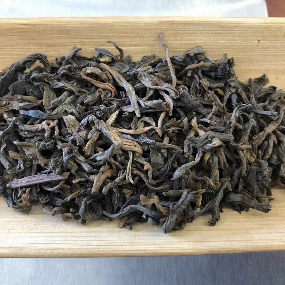 Jinzhi Yuye * 2011 TAETEA Menghai Dayi Tea Loose Aged Puer Pu'er Cooked Tea 200g