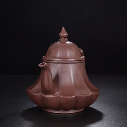 Chinese Yixing Zisha Clay Handmade Exquisite Teapot Qu Wan