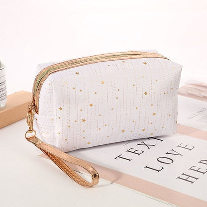 Cosmetic Bag Makeup Organizer Travel Toiletry Kit Zipper Storage Bag Beauty Case