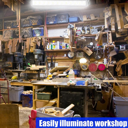 40W LED Shop Lights, 4800LM 6500K Shop Light Bar with 6.6Ft Cord/Plug/Switch, Da