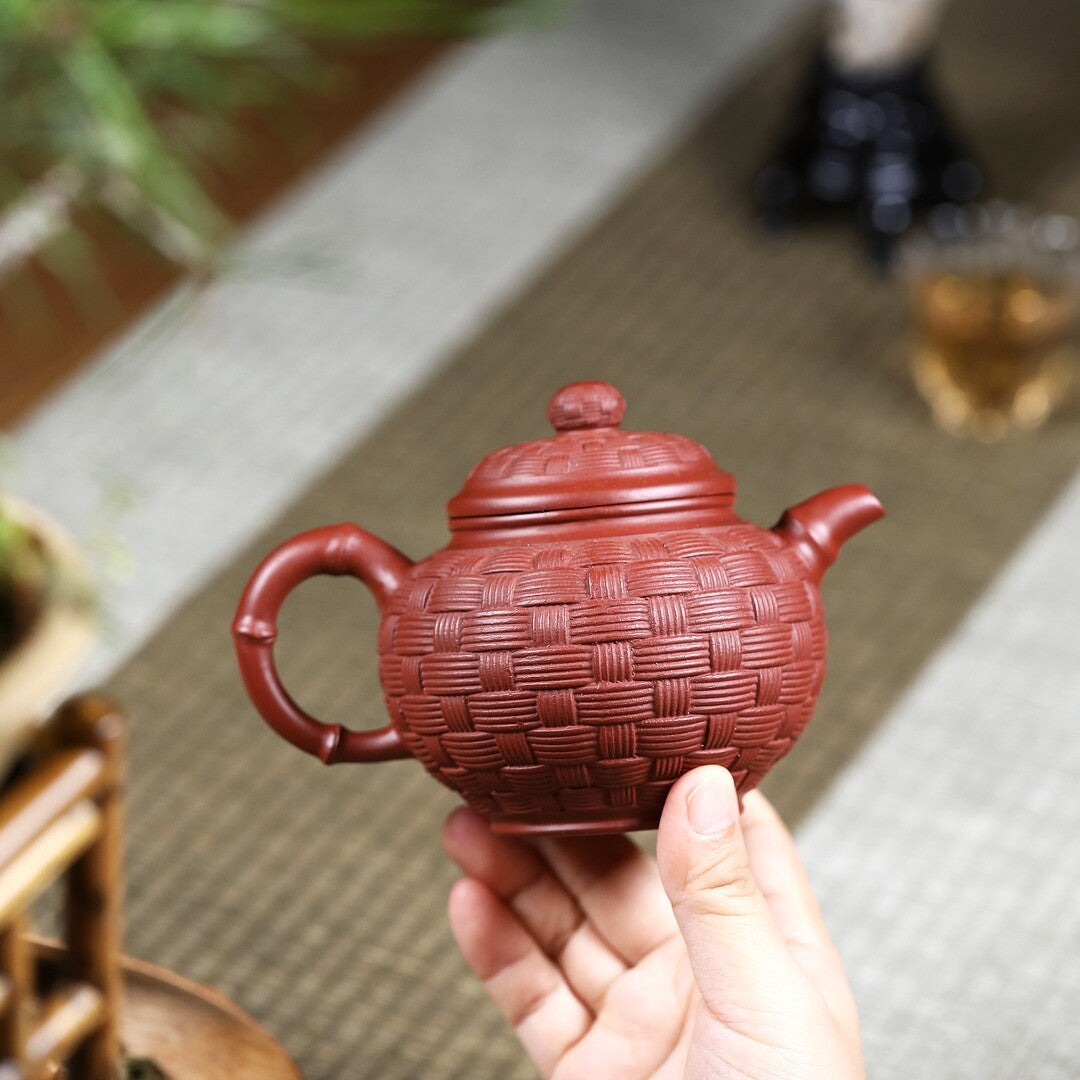 Original Ore Real Yixing Zisha Dahongpao Clay Tea Pot Marked China Handmade Pot