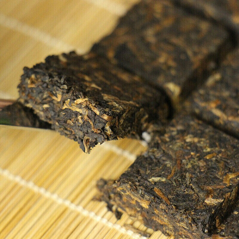240g Pu'er Tea Cubes TAETEA Menghai Dayi Puer Tea Brick Ripe Pu-erh