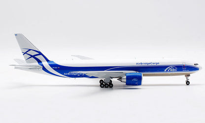 1:200 32CM JC Wings AirBridgeCargo BOEING 777-200LRF Airplane Diecast Model