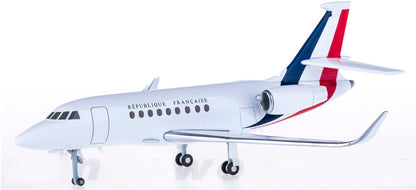 1:200 HOGAN France Air Force Dassault Falcon 2000 Passenger Plane Diecast Model