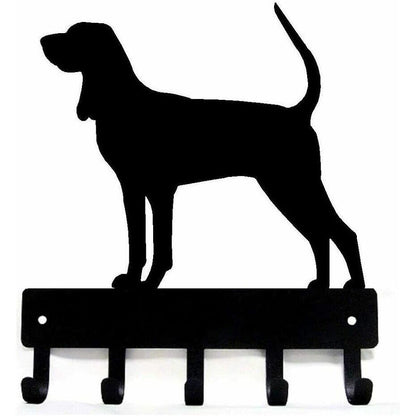 Coonhound - Key Rack & Dog Leash Hanger Wall Metal Pendant Wall Art Home Decor