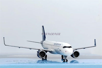 NG Models Aegean Airlines for Airbus A320 SX-NEC 1:400 Aircraft Pre-built Model