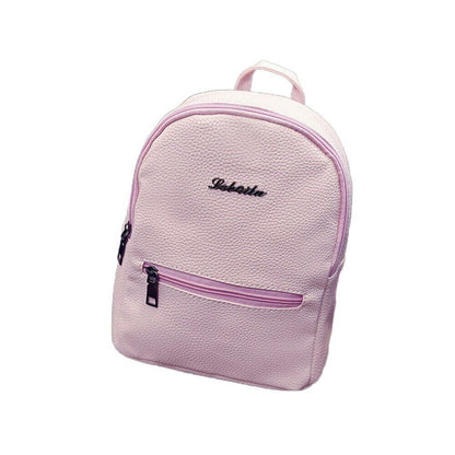 Design Girls Leather School Bag Travel Backpack Satchel Women Shoulder Bag Gifts