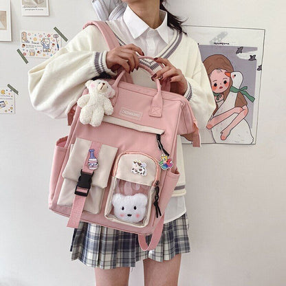 Schoolbag Girl Laptop Bag Travel Shoulders Bag For Women 2023