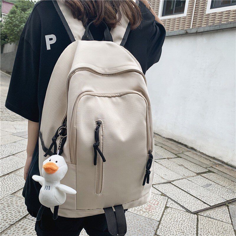 Fashion Backpack Summer Nylon School Bag Trendy Big Waterproof School 44*16*33CM