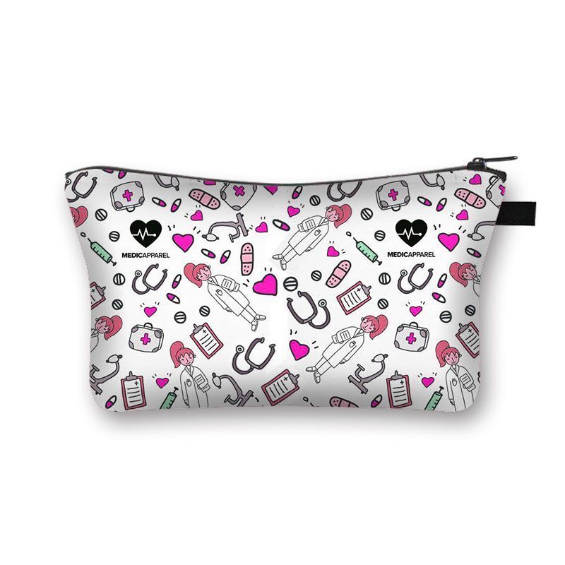 Women Cosmetic Bags Travel Storage Handbags Makeup Bag Toiletry Purse 15*21*13CM
