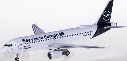 1:200 Herpa Lufthansa AIRBUS A320 Passenger Airplane ABS Plastic Aircraft Model